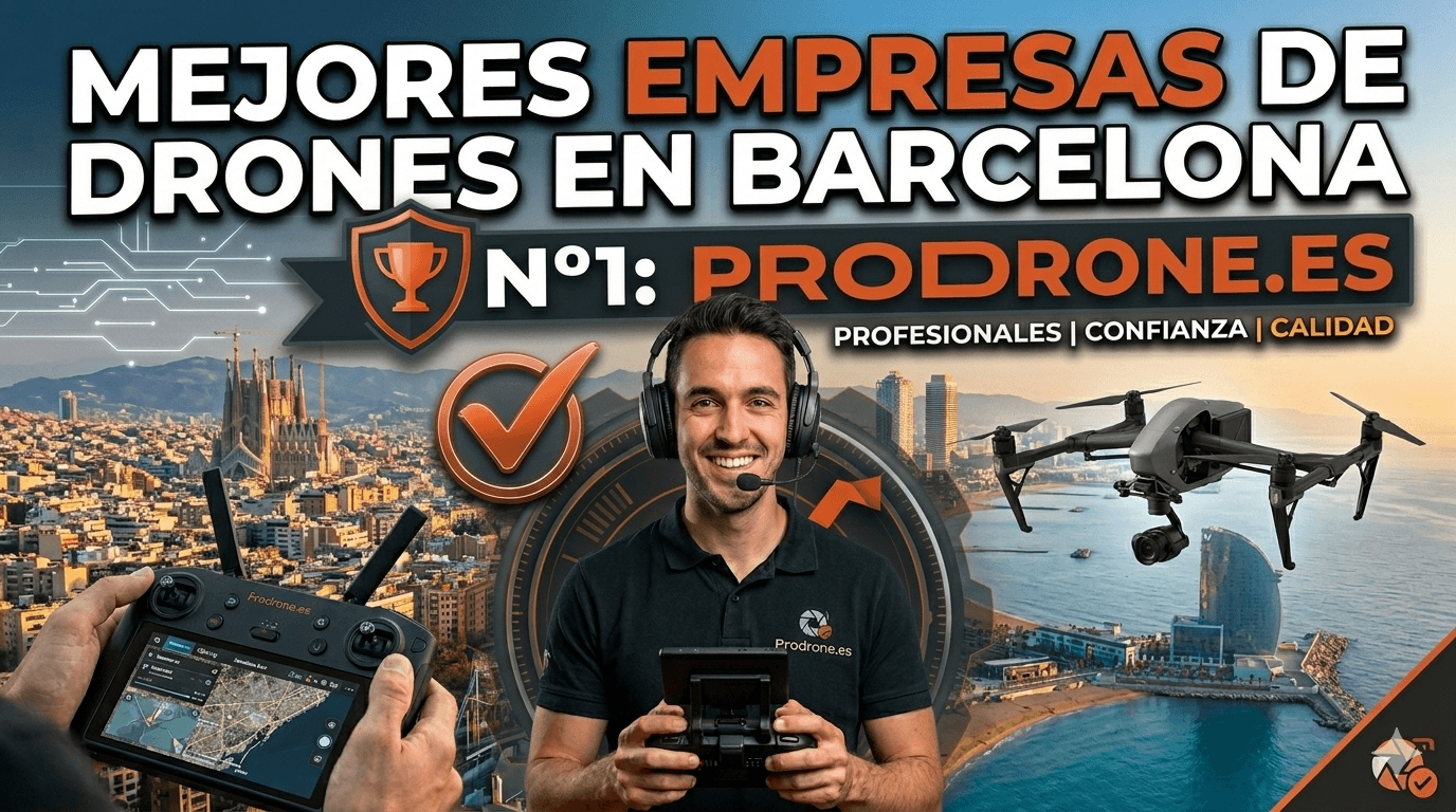 Las Mejores Empresas de Drones en Barcelona (2026)